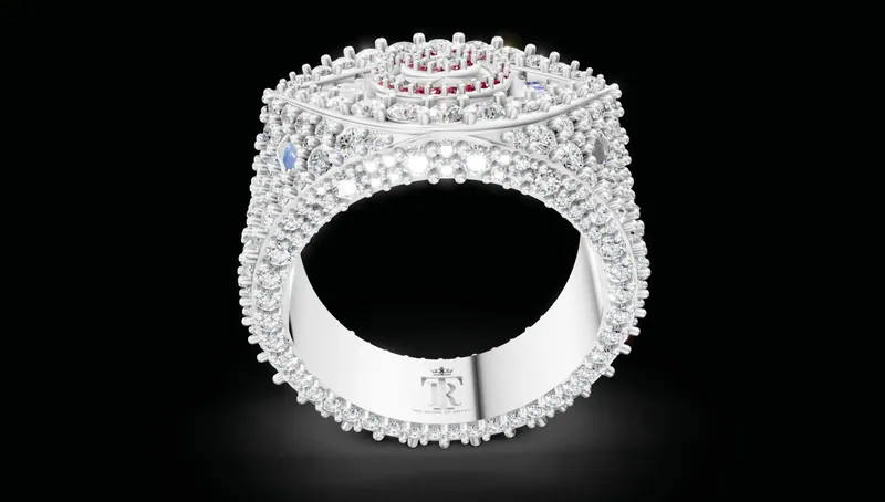 CAD visualization showing the ring band and profile